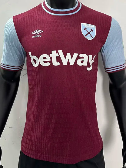 Camiseta de fútbol de jugador local del West Ham 2024-25