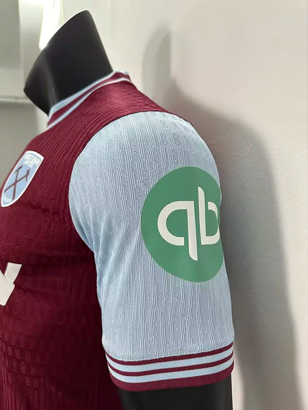 2024-25 West Ham Home Player Version Soccer Jersey